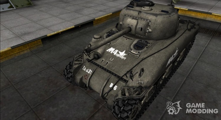 Шкурка для M4 Sherman для World Of Tanks