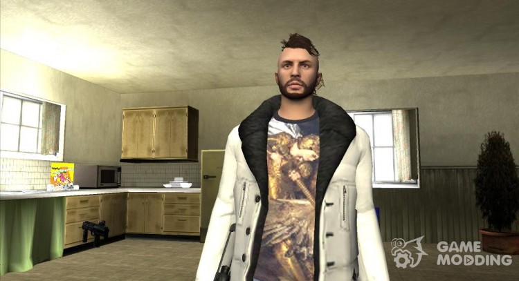 Skin HD New DLC chico en дубленке para GTA San Andreas