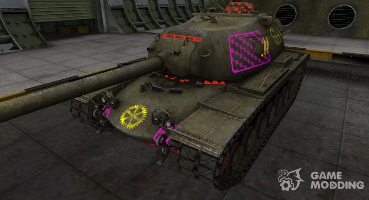 Качественные зоны пробития для M103 для World Of Tanks