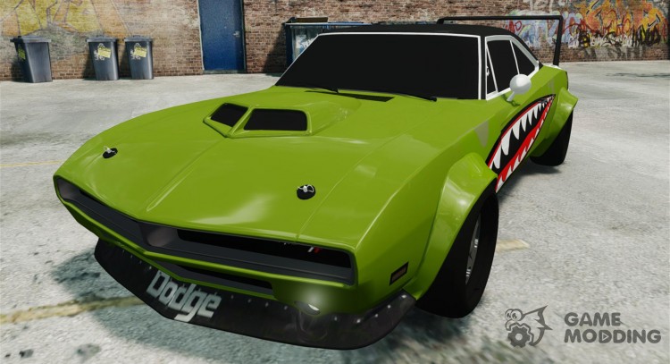 El Dodge Charger RT SharkWide para GTA 4