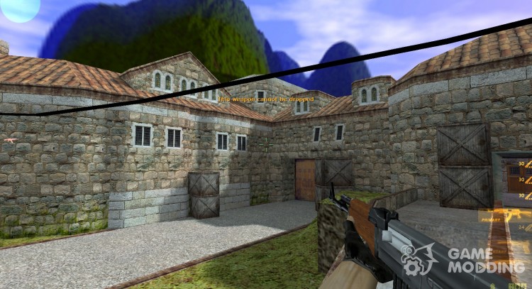 VALVe AK-47 Retexture by Latmiko for Counter Strike 1.6