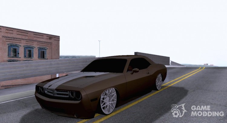 Dodge Challenger Socado Com Rotiform FIXA для GTA San Andreas