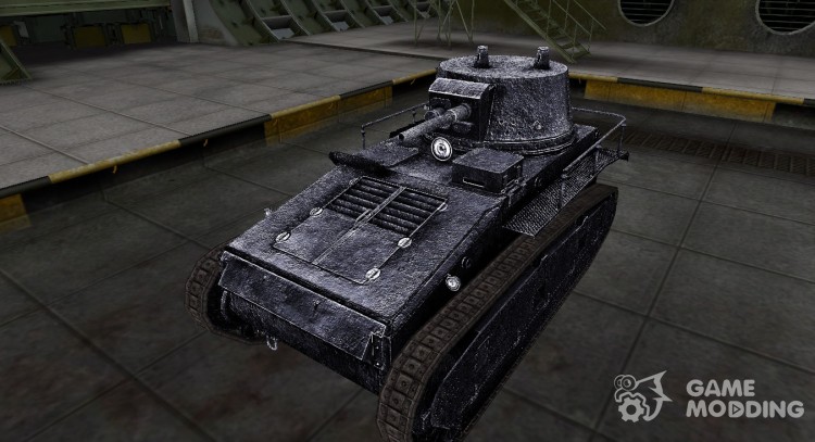 Темный скин для Leichttraktor для World Of Tanks