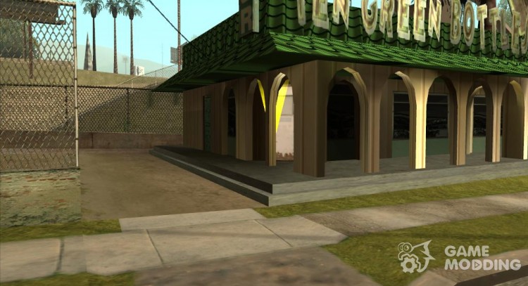 The new bar on the Groove Street v1.0 для GTA San Andreas