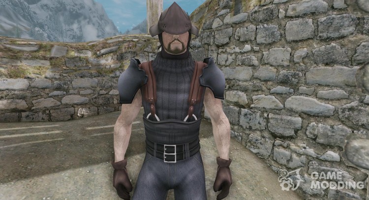 Zack - Final Fantasy 7 Clothes and Hairstyle для TES V: Skyrim