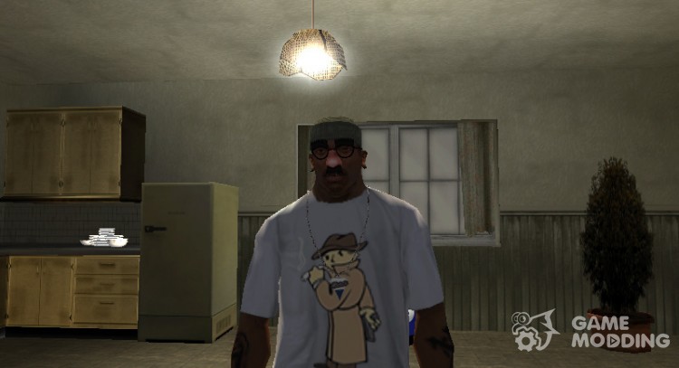 T-shirt the mysterious stranger from Fallout 4 for GTA San Andreas