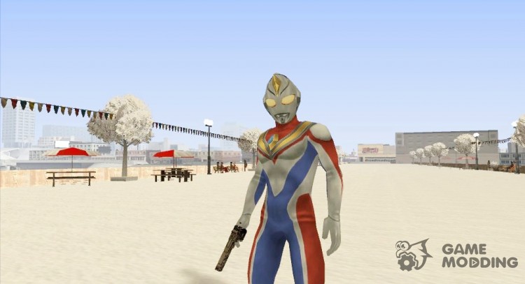 Ultraman Dyna for GTA San Andreas