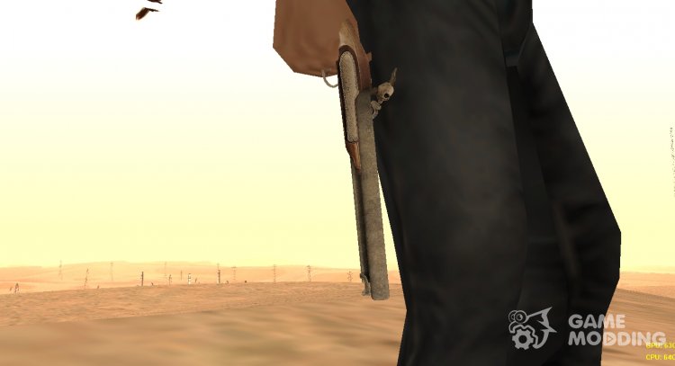 A gun with a flint lock for GTA San Andreas