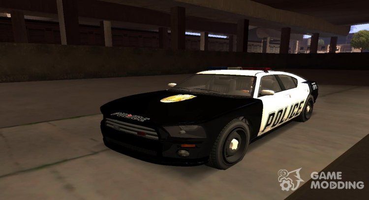 GTA V Police Buffalo (EML) для GTA San Andreas