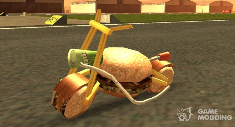 Burger Bike for GTA San Andreas