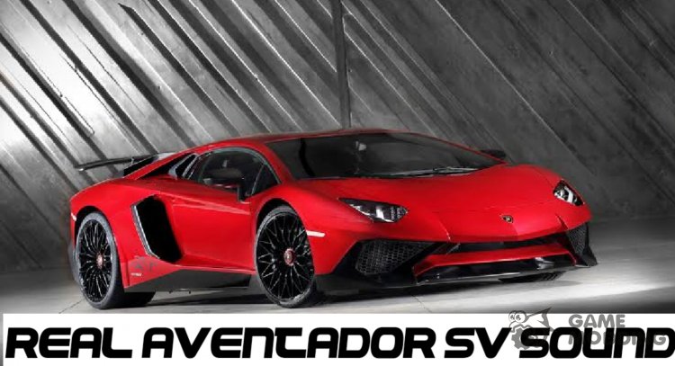 Real Aventador SV Sonido para GTA San Andreas
