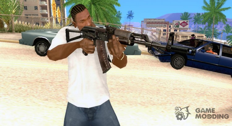 AKS-74 for GTA San Andreas
