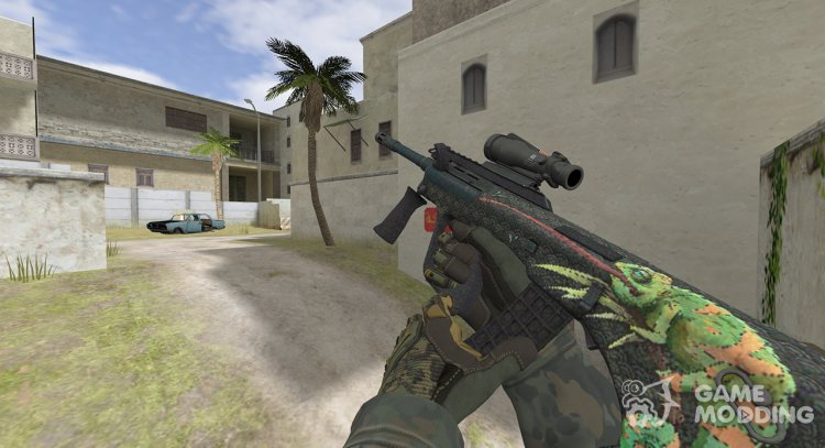 CS:GO AUG Chameleon for Counter Strike 1.6