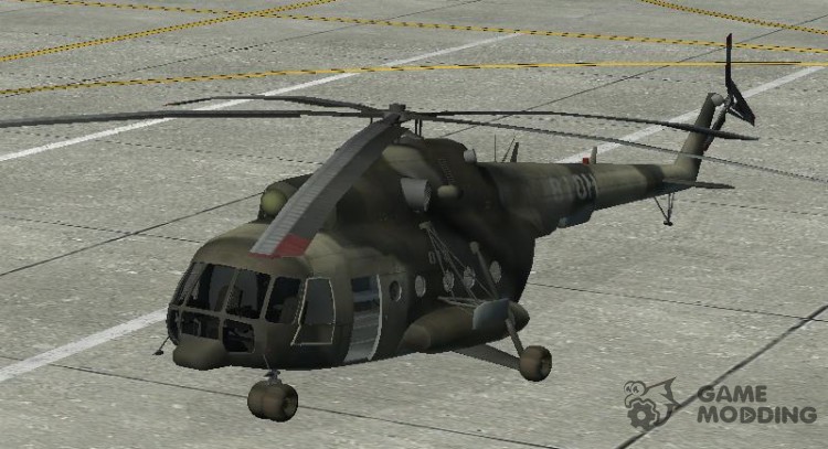 Пак вертолётов от ZeroNix`а для GTA San Andreas