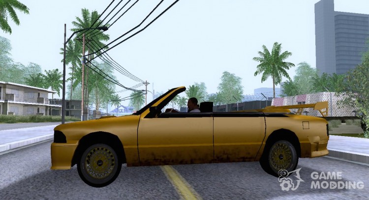 Taxi Descapotable para GTA San Andreas