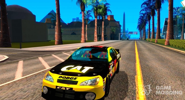 Dodge Nascar Caterpillar для GTA San Andreas