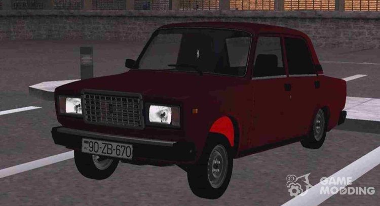 VAZ 2107 670 Style for GTA San Andreas
