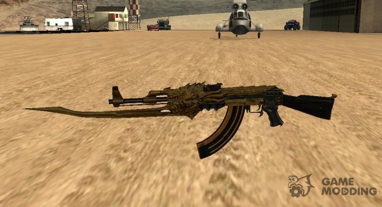 Dragon AK47 for GTA San Andreas