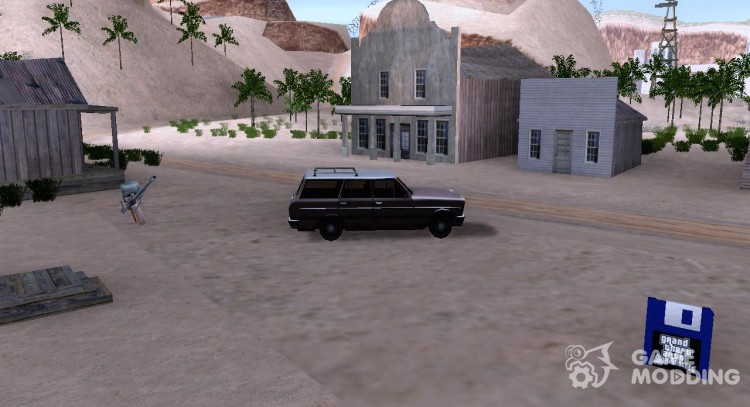 El aparejo en el desierto para GTA San Andreas