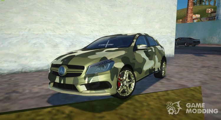 Mercedes-Benz A45 AMG Camo Edition для GTA San Andreas