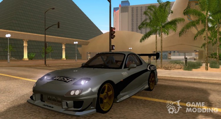 RX7 cWest Tokyo Drift v2.0 для GTA San Andreas