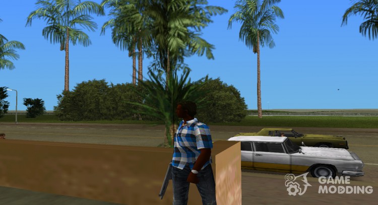 Black Tommy Vercetti in new clothes for GTA Vice City