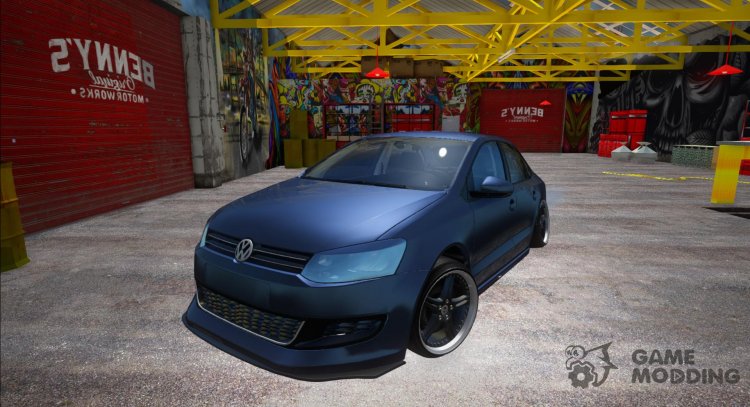 Volkswagen Polo Sedan Stance for GTA San Andreas