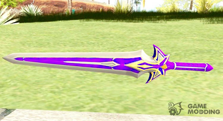 Púrpura Espada para GTA San Andreas