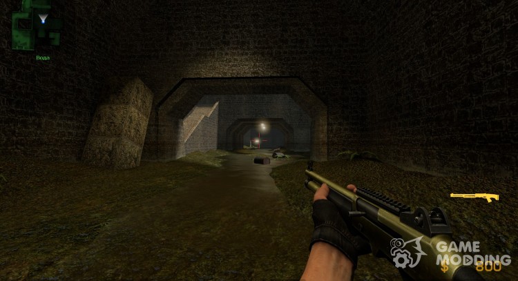golden shotgun for Counter-Strike Source