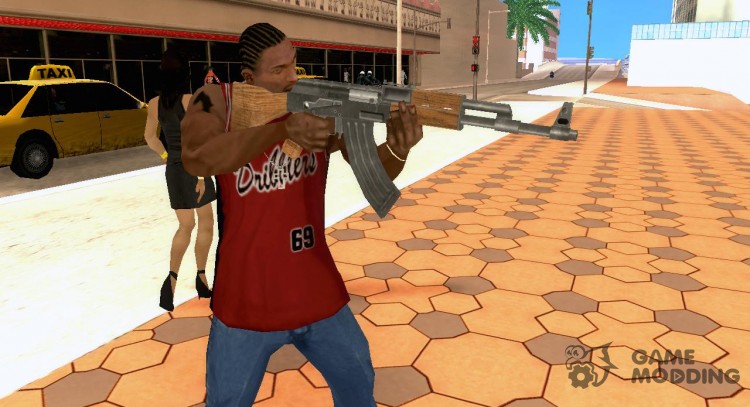 AK-47   из   Saints  Row 2 для GTA San Andreas