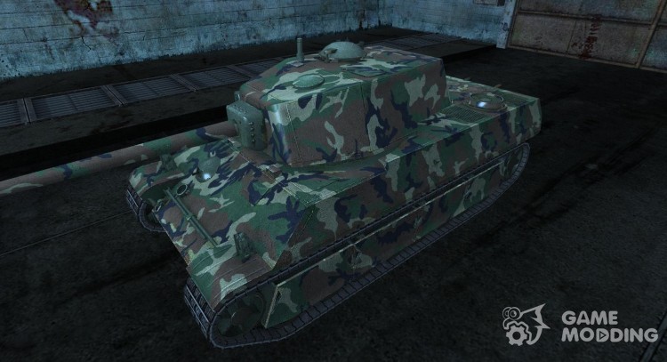 Skin for AMX M4 1945 for World Of Tanks