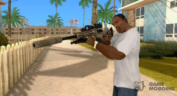 Снайперская винтовка MSR для GTA San Andreas