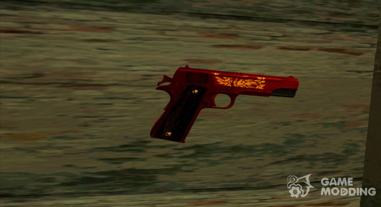 Dual Colt Red Dragon CF para GTA San Andreas