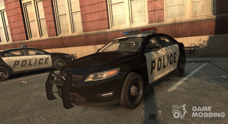 Ford Taurus Police Interceptor De 2010 para GTA 4