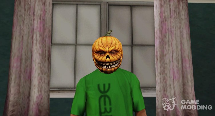 Pumpkin mask v1 (GTA Online) for GTA San Andreas