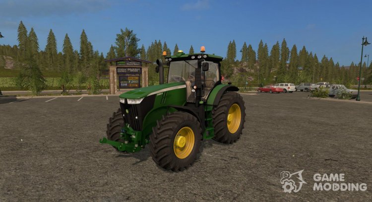 John Deere 7R version 1.1.0.2 for Farming Simulator 2017