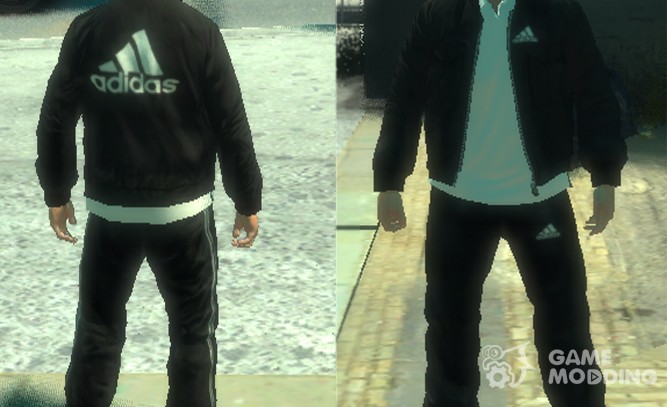 Adidas черный для GTA 4