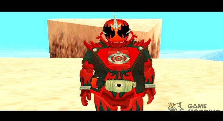 Kamen Rider Espíritu De Boost Forma V2 para GTA San Andreas