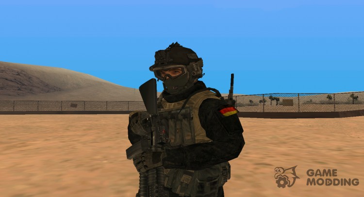Moderno soldados de alemania para GTA San Andreas