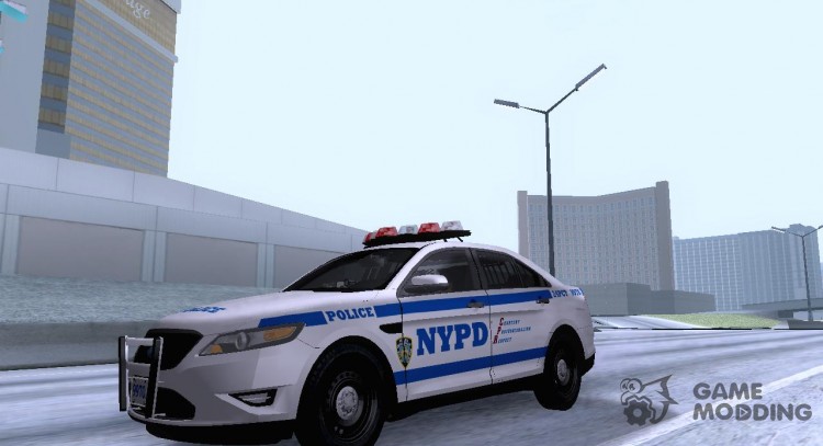 NYPD 2011 Ford Taurus for GTA San Andreas