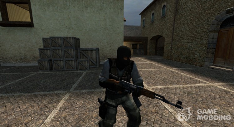 Terror With Black Undershirt for Counter-Strike Source