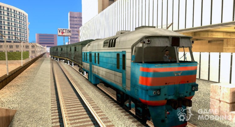 El tren de los juegos de Half - Life 2 para GTA San Andreas