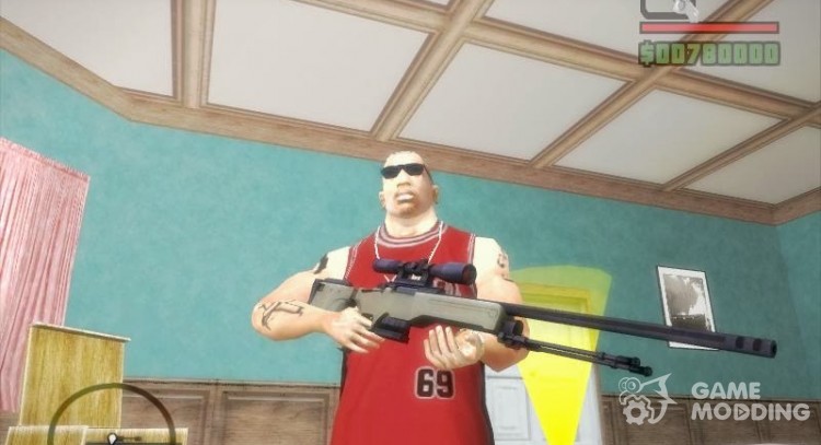 Bolt Action Sniper из 50 Cent: Blood On The Sand для GTA San Andreas