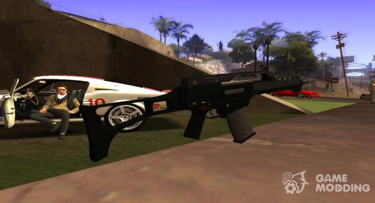 G36K Assault Rifle для GTA San Andreas