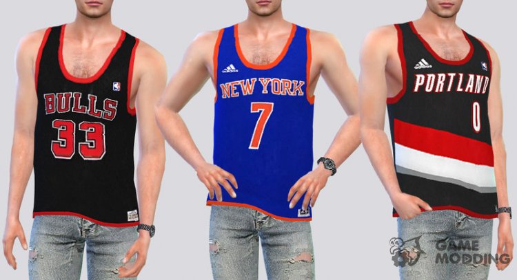 NBA Sports Tank for Sims 4
