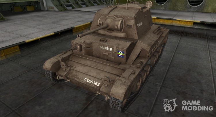 The skin for the A10 (Cruiser MK II) for World Of Tanks