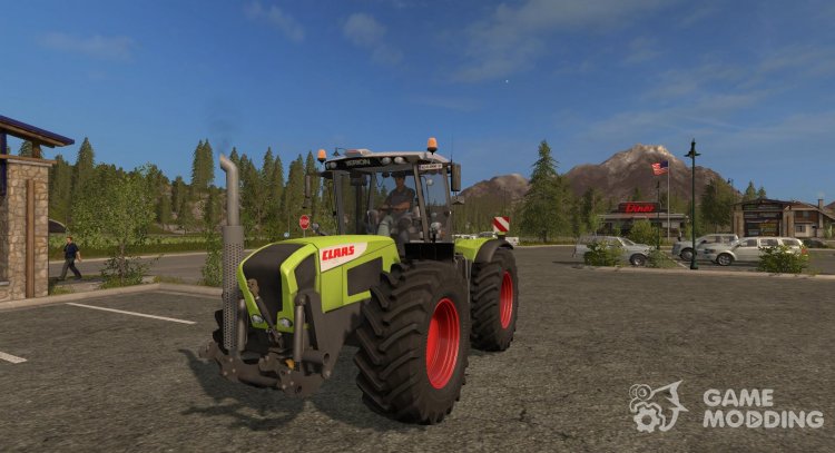 Mod Claas Xerion 3800 version 1.0.2.2 for Farming Simulator 2017