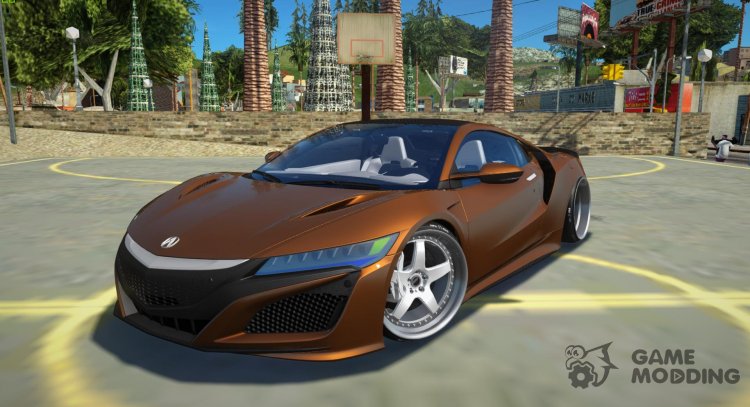 2017 Acura NSX Stance for GTA San Andreas