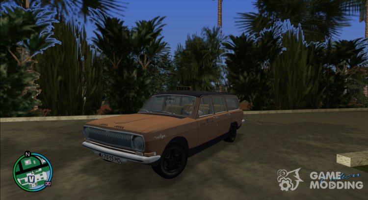 GAZ 24 Volga  Taxi para GTA Vice City