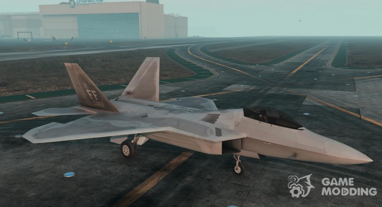 F-22 Raptor для GTA 5